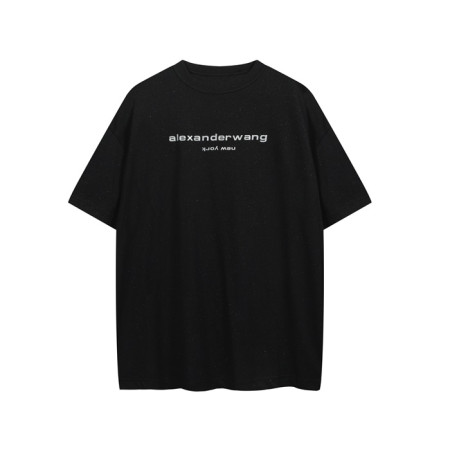 알렉산더왕 남성 라운드 반팔티 - Alexanderwang Mens Round Tshirt - alc6845x