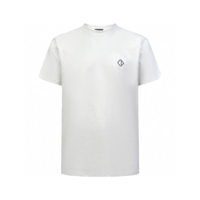 디올 남성 라운드 반팔 티셔츠 - Dior Mens Round Tshirt - dic6851x