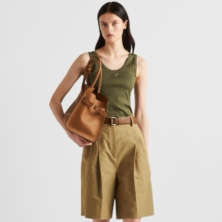 프라다 여성 라운드 나시 - Prada Womens Round Tshirt - prc6876x