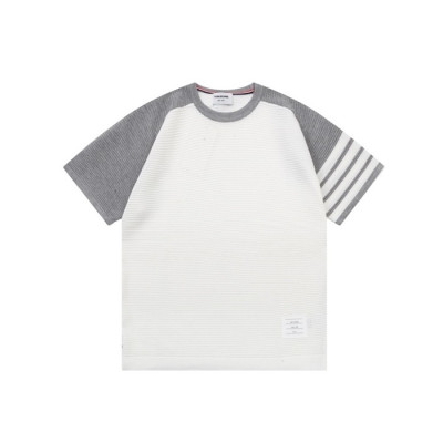 톰브라운 남성 라운드 반팔티 - Thom Browne Mens Round Tshirts - thc6882x