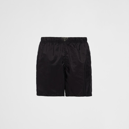 프라다 남성 삼각 로고 쇼츠 - Prada Mens Shorts - prc6885x