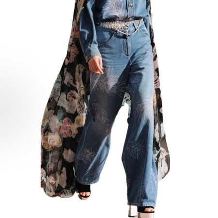 Chanel Womens Denim Pants - 샤넬 여성 데님 팬츠 - chc6888x