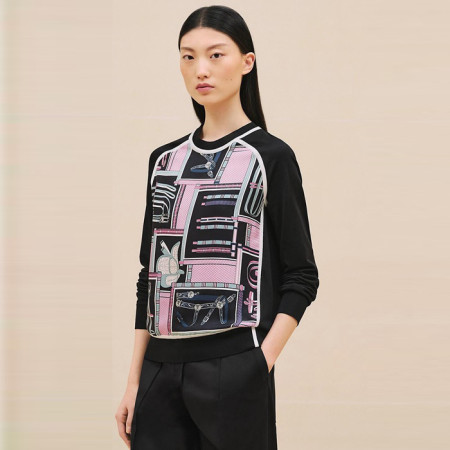 에르메스 여성 라운드 스웨터 - Hermes Womens Round Knitwear - guc6904x