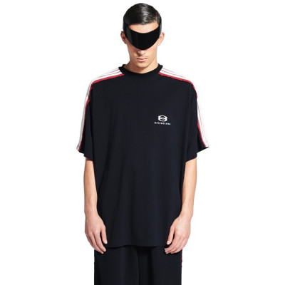 발렌시아가 남성 라운드 반팔 티셔츠 - Balenciaga Mens Round Tshirt - bac6913x