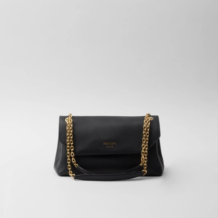 프라다 여성 두 미디움 숄더백 1BD371 - Prada Womens Doux Medium Leather Shoulder Bag - prb5718x