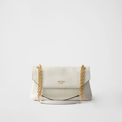 프라다 여성 두 미디움 숄더백 1BD371 - Prada Womens Doux Medium Leather Shoulder Bag - prb5719x