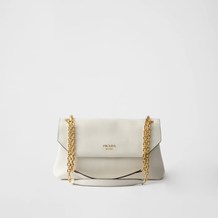 프라다 여성 두 미디움 숄더백 1BD371 - Prada Womens Doux Medium Leather Shoulder Bag - prb5719x