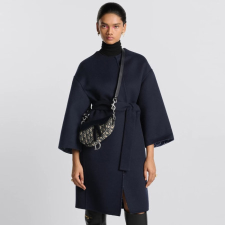 디올 여성 새들 미니 스트랩 백 - Dior Womens Saddle Mini Strapback - dib5727x