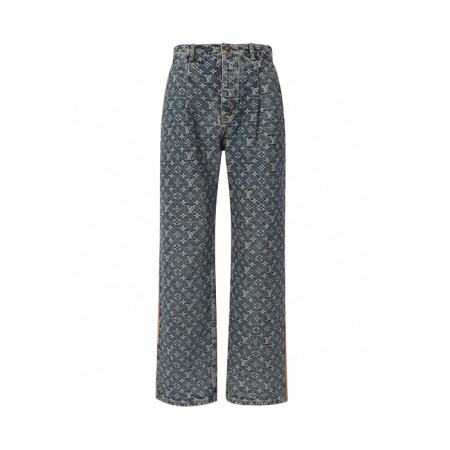 루이비통 남성 모노그램 청바지 - Louis vuitton Mens Monogram Jeans - lvc6936x