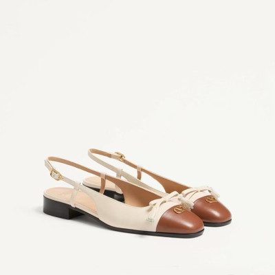 발렌티노 여성 발레 뒤 루아 슬링백 발레리나 - Valentino Womens Valet Du Roi Slingback Ballerina - vas5984x