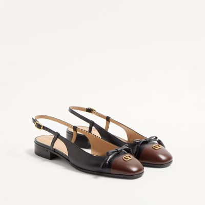 발렌티노 여성 발레 뒤 루아 슬링백 발레리나 - Valentino Womens Valet Du Roi Slingback Ballerina - vas5985x