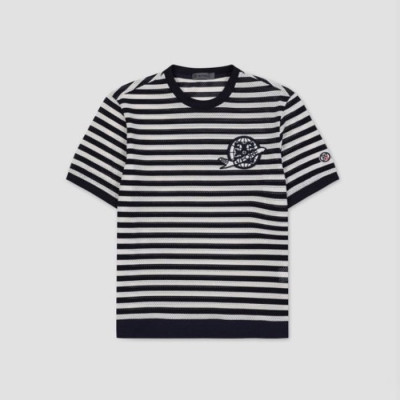 [G/FORE] 지포어 남성 메쉬 스트립 라운드 티셔츠 - gol1698x