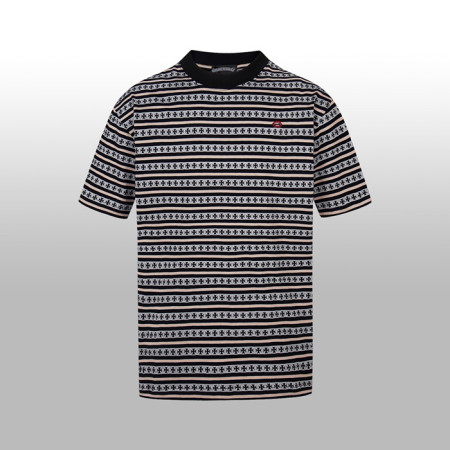 크롬하츠 남성 라운드 반팔티 - Chrom Hearts Mens Round Tshirt - chc6990x