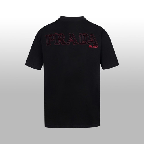 프라다 남성 라운드 반팔티 - Prada Mens Round Tshirt - prc6994x