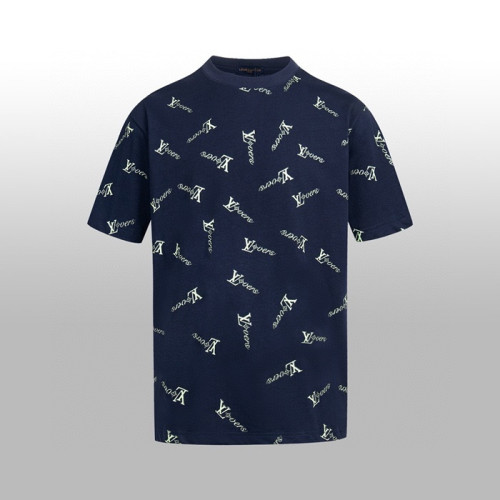 루이비통 남성 라운드 반팔 티셔츠 - Louis vuitton Mens Round Tshirt - lvc7006x