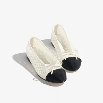샤넬 여성 발레리나 플랫 - Chanel Womens Ballerina Flat Shoes - chs6000x