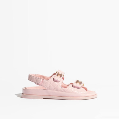 샤넬 여성 25p 벨크로 샌들 - Chanel Womens Velcro Sandal - chs6001x