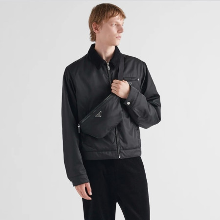 프라다 남성 리나일론 힙색 2VL033 - Prada Mens Small Re-Nylon Belt Bag - prb5764x