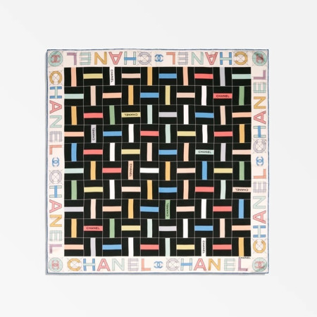 샤넬 여성 코코 스퀘어 스카프 - Chanel Womens Coco Square Scarf - acc5809x