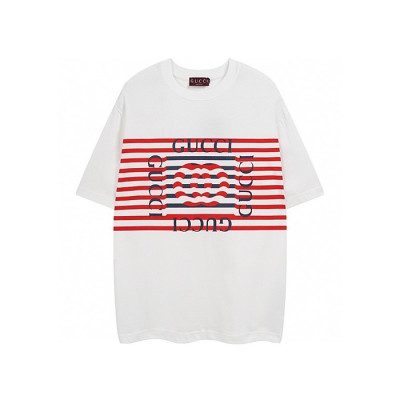 구찌 남성 라운드 반팔티 - Gucci Mens Round Tshirt - guc7083x