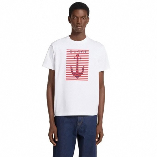구찌 남성 라운드 반팔티 - Gucci Mens Round Tshirt - guc7092x