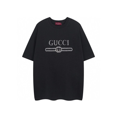 구찌 남성 라운드 반팔티 - Gucci Mens Round Tshirt - guc7094x