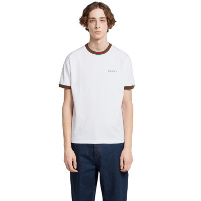 구찌 남성 라운드 반팔티 - Gucci Mens Round Tshirt - guc7096x