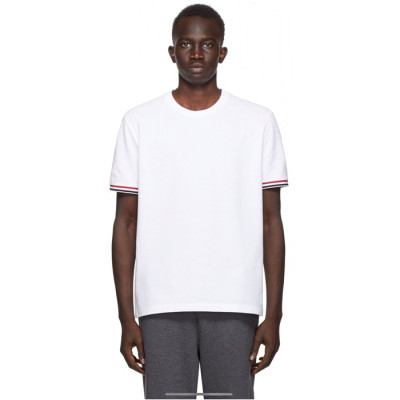 톰브라운 남성 라운드 반팔티 - Thom Browne Mens Round Tshirts - thc7097x