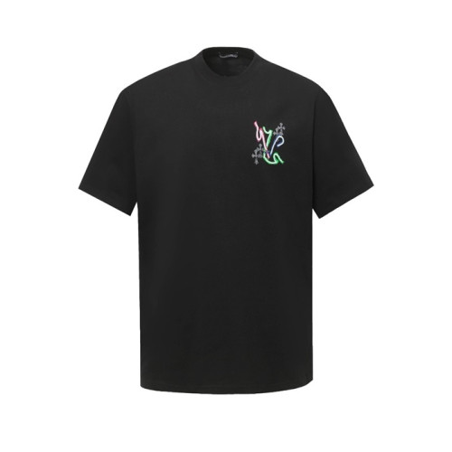 크롬하츠 남성 라운드 반팔티 - Chrom Hearts Mens Round Tshirt - chc7106x
