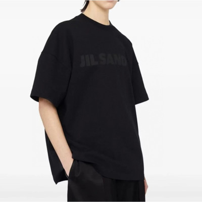 질샌더 남성 크루넥 반팔티 - Jilsander Mens Round Tshirt - jic7114x
