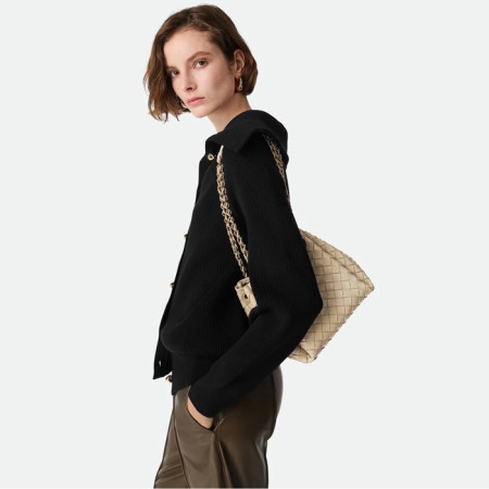 보테가베네타 여성 스몰 낙하산 체인 백 - Bottega veneta Womens Small Parachute Chain - bvb5785x