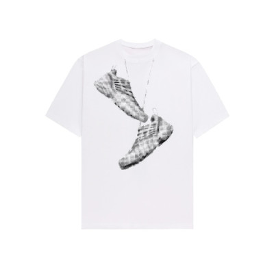 메종 마르지엘라 남성 라운드 반팔 티셔츠 - Maison Margiela Mens Round Tshirt - mac7142x