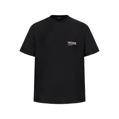 발렌시아가 남성 라운드 반팔 티셔츠 - Balenciaga Mens Round Tshirt - bac7145x