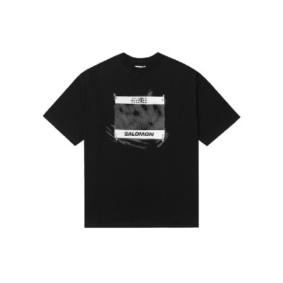 메종 마르지엘라 남성 라운드 반팔 티셔츠 - Maison Margiela Mens Round Tshirt - mac7149x