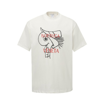 보테가베네타 남성 라운드 반팔티 - Bottega veneta Mens Round Tshirt - bvc7180x