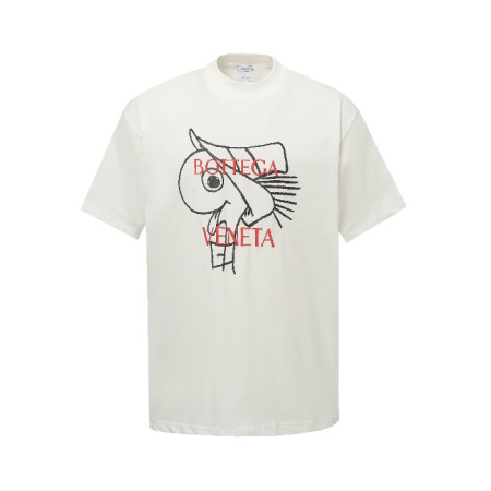 보테가베네타 남성 라운드 반팔티 - Bottega veneta Mens Round Tshirt - bvc7180x