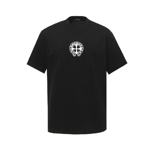 크롬하츠 남성 라운드 반팔티 - Chrom Hearts Mens Round Tshirt - chc7184x