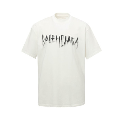 발렌시아가 남성 라운드 반팔 티셔츠 - Balenciaga Mens Round Tshirt - bac7192x