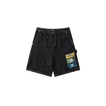 발렌시아가 남성 데님 쇼츠 - Balenciaga Mens Denim Shorts - bac7196x