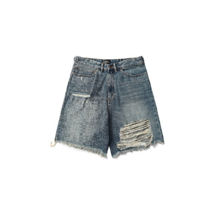 발렌시아가 남성 데님 쇼츠 - Balenciaga Mens Denim Shorts - bac7197x