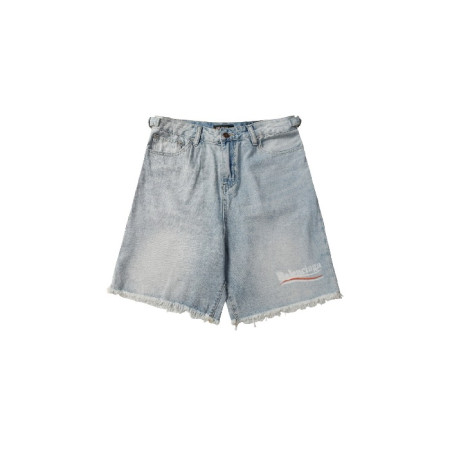 발렌시아가 남성 데님 쇼츠 - Balenciaga Mens Denim Shorts - bac7206x