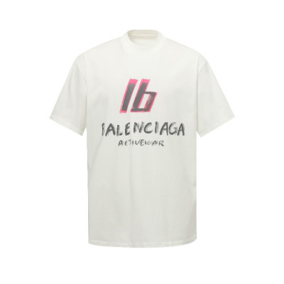 발렌시아가 남성 라운드 반팔 티셔츠 - Balenciaga Mens Round Tshirt - bac7208x