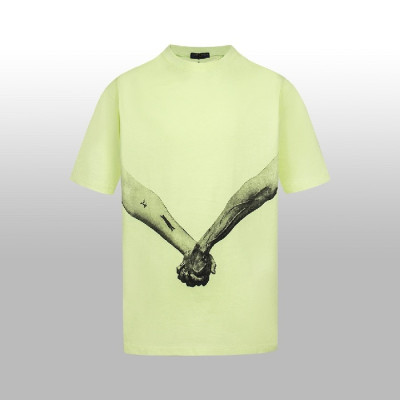 루이비통 남성 라운드 반팔티 - Louis vuitton Mens Round Tshirt - lvc7214x