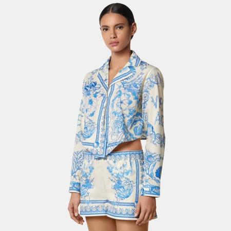 베르사체 여성 실크 셔츠 - Versace Womens Silk Shirts - vec7231x
