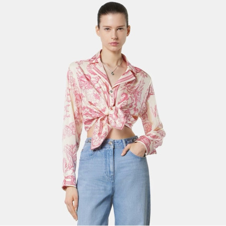 베르사체 여성 실크 셔츠 - Versace Womens Silk Shirts - vec7235x