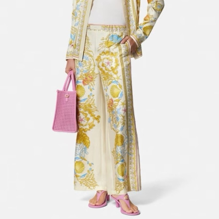 베르사체 여성 실크 팬츠 - Versace Womens Silk Pants - vec7237x