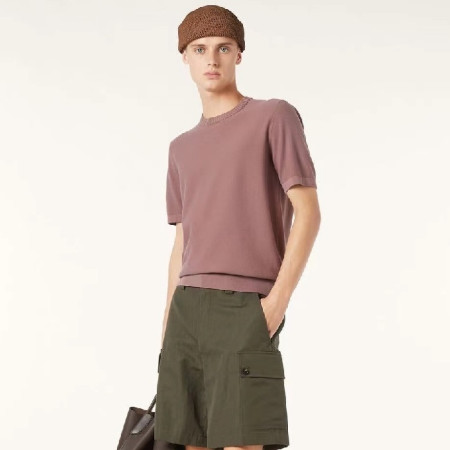 로로피아나 남성 라운드 반팔티 - Loro Piana Mens Round Tshirt - lpc7261x