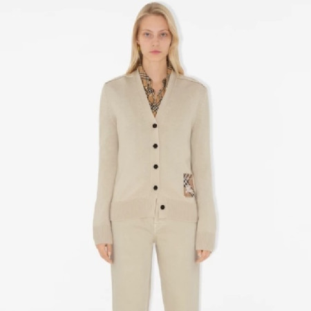 버버리 여성 브이넥 가디건 - Burberry Womens V-neck Cardigan - buc7270x