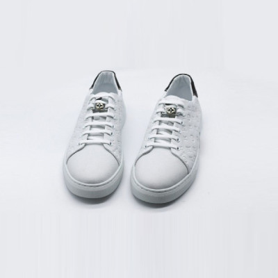 [당일배송] 루이비통 남성 로고 포인트 화이트 스니커즈 - dd1042x