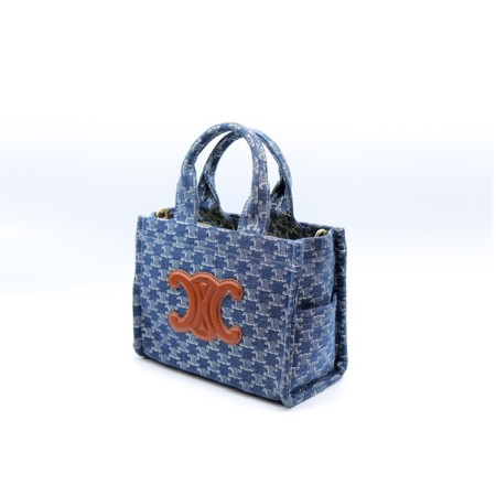 [당일배송] 셀린느 여성 데님 토트백 - dd1063x